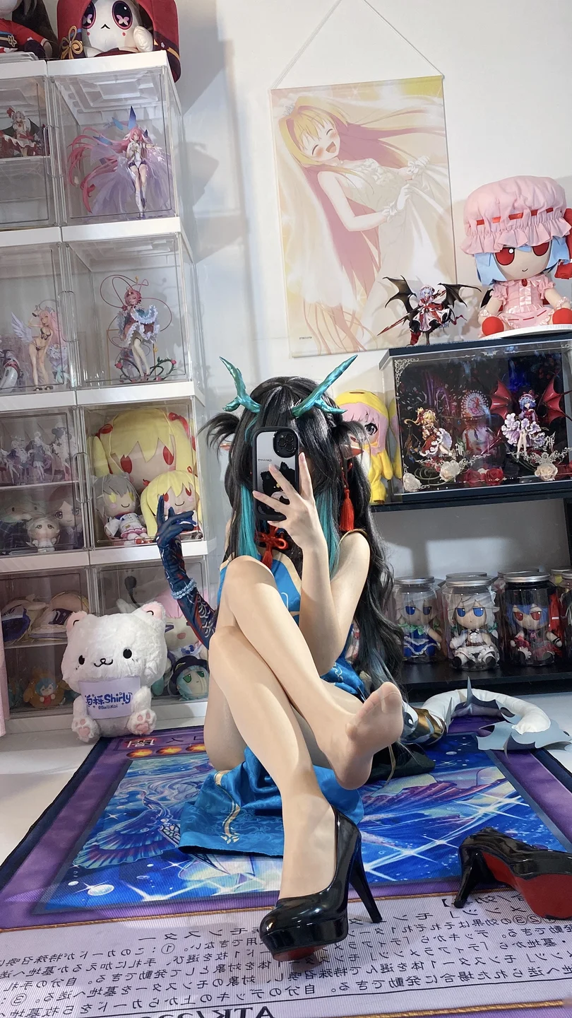 白栎Shirly - No.015 夕染尘烟 [130P,26V-7.01GB] 上 tg@simisebaisi 【丝足阁】023.webp